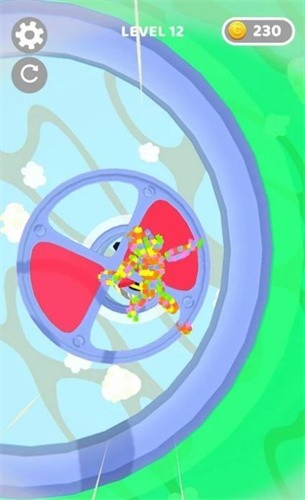 像素跌落跑游戏