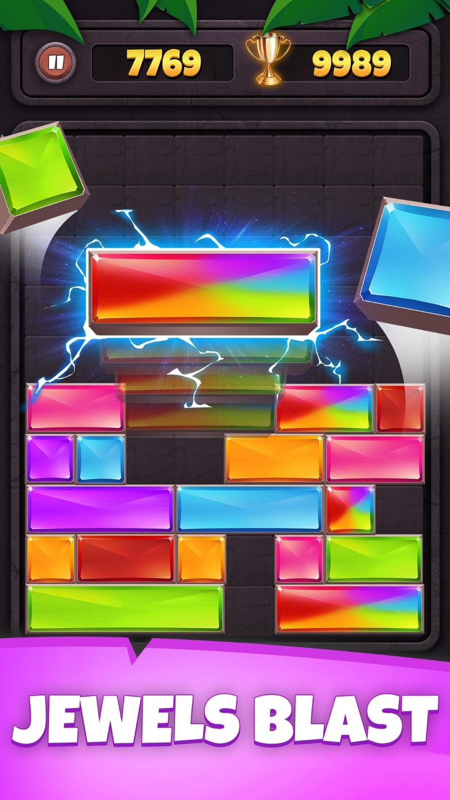 咖啡厅露台珠宝消消乐游戏