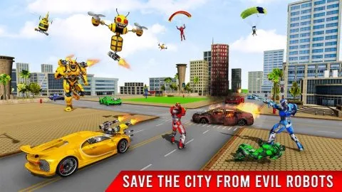 大黄蜂变形机器人