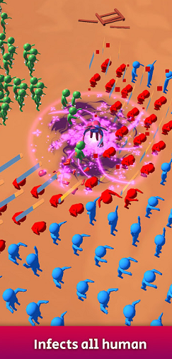 僵尸人群感染游戏