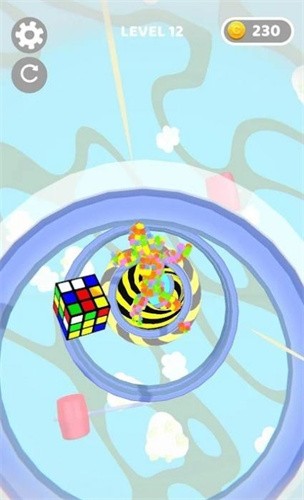 像素跌落跑游戏