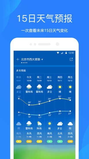 oppo天气最新版