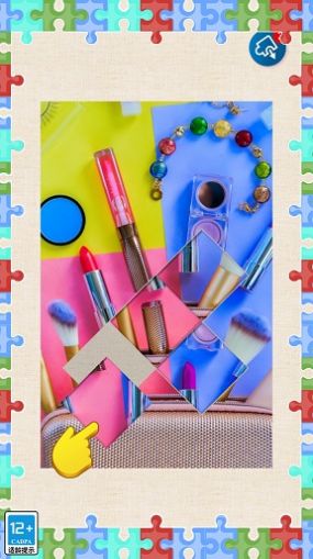 趣味方块拼图游戏