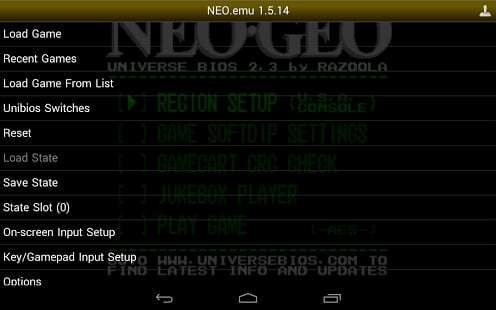 NEO.emu模拟器汉化版