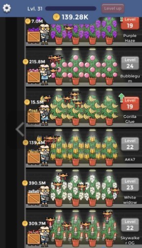 闲置绿植工厂