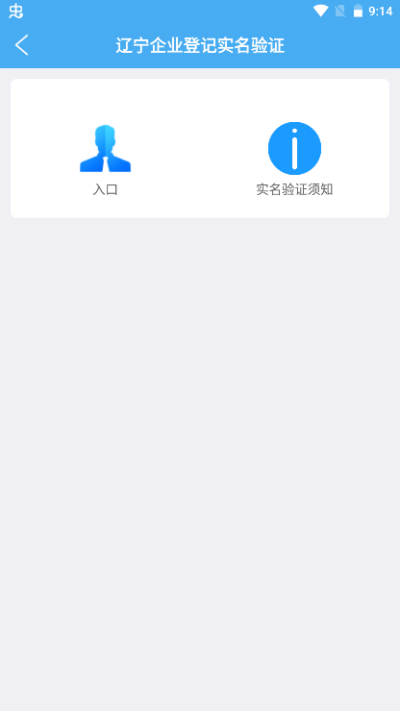 辽宁企业登记实名验证app