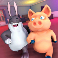 小猪和大佬聚会逃生（Piggy and Chungus Party Escape）