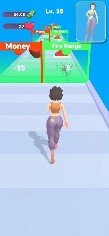 女主角模型冲刺 女主角模型冲刺