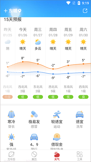黄历日历万年历