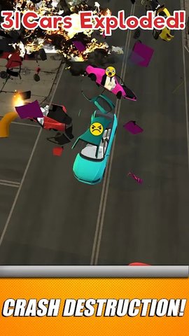 弹射坠毁