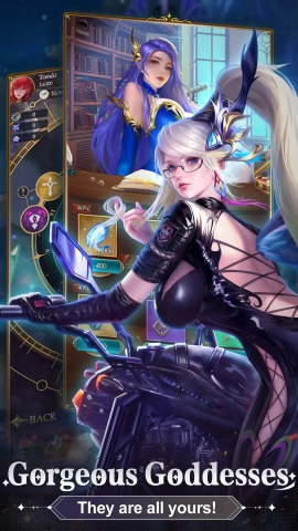 女孩大师女神骑士