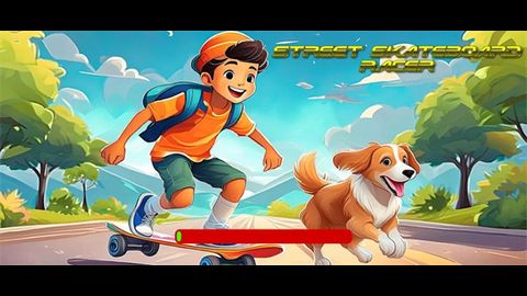 Street Skate Board Racer