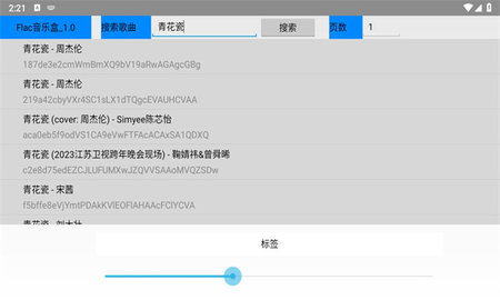 FLAC音乐播放器