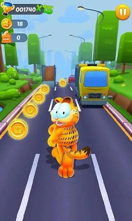 加菲猫跑酷