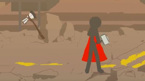 火柴人超级英雄战斗