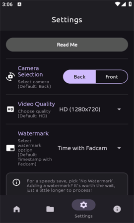 FadCam