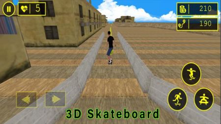 Flip Skaterboard Game
