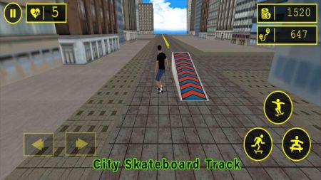 Flip Skaterboard Game