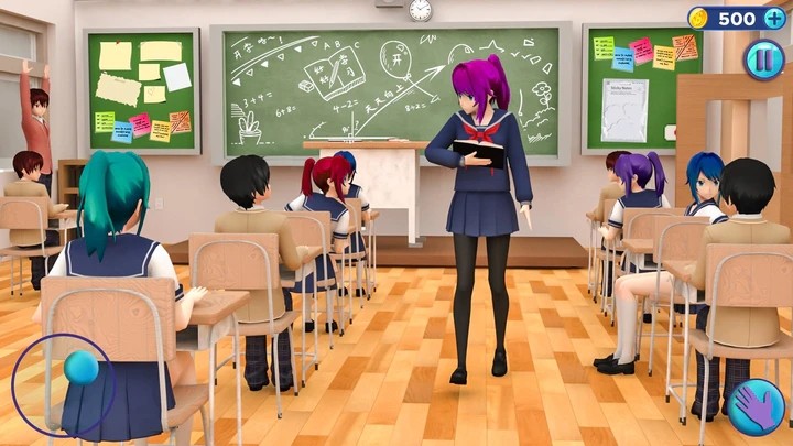 Anime School Teacher