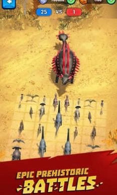 Jurassic Warfare: Dino Battle