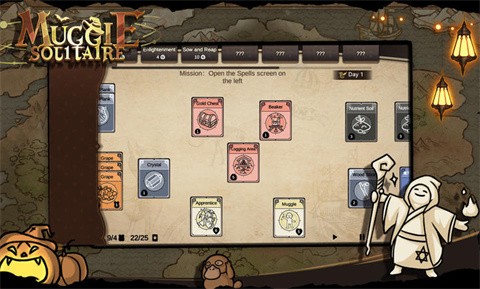 Muggle Solitaire