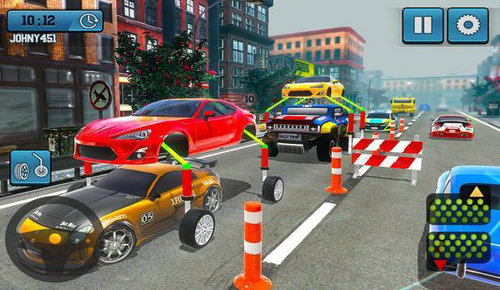 Elevated Road Car Driving Training Simulator