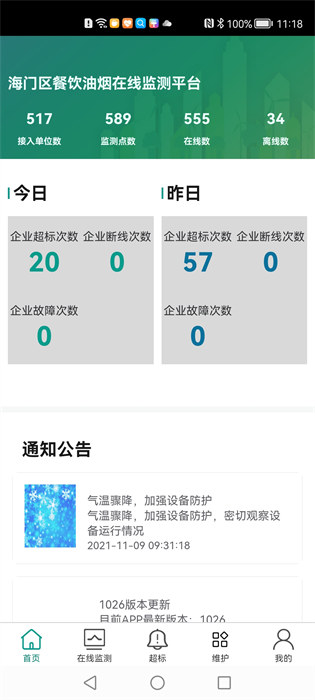 油烟监测