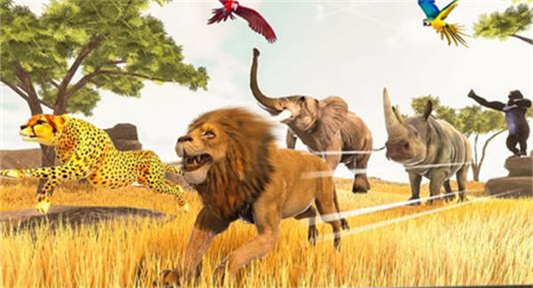 Furious Savanna Animal Race