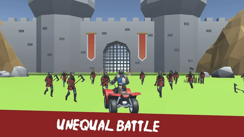 Bring a gun to a sword fight