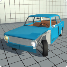 Simple Car Crash Physics Simulator Demo
