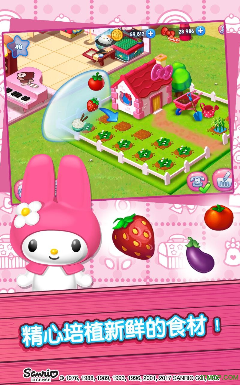 Hello Kitty Food Town