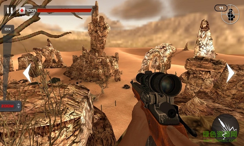 Mountain Sniper Shooting