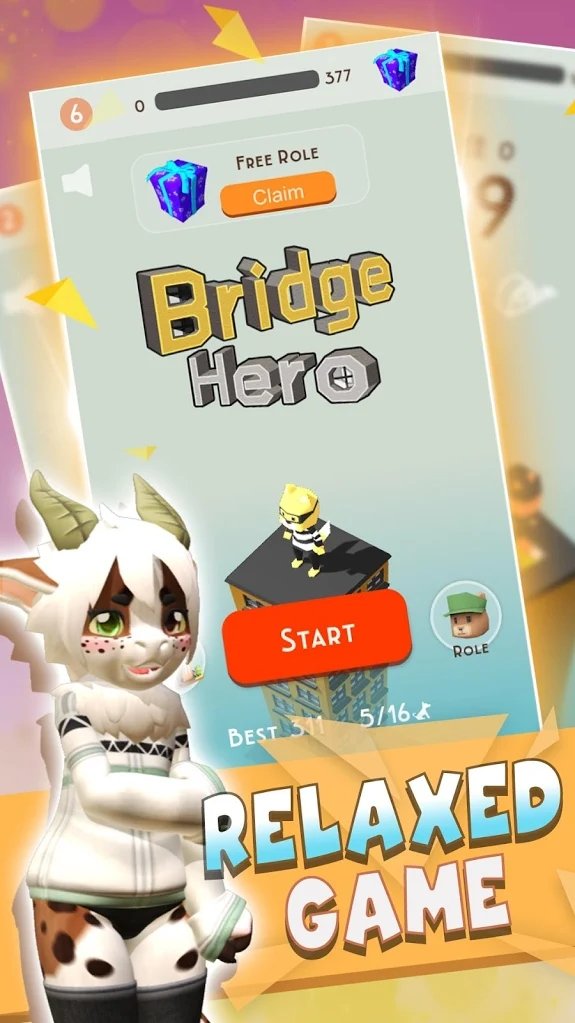 Bridge Hero - Road Build Games