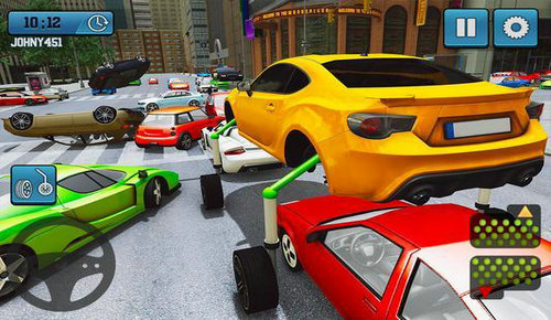 Elevated Road Car Driving Training Simulator