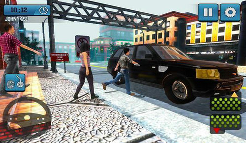 Elevated Road Car Driving Training Simulator
