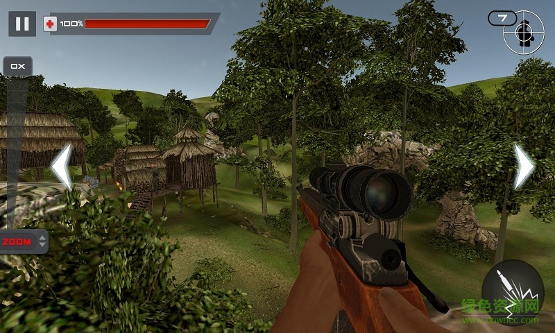 Mountain Sniper Shooting