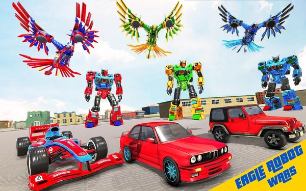 Eagle Robot Car Game