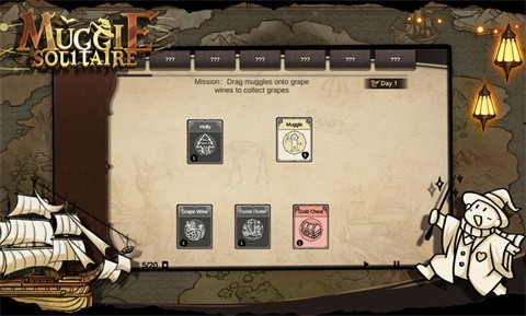 Muggle Solitaire