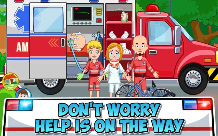 My Town : Fire station Rescue