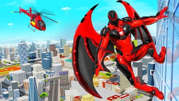 Flying Bat Bike Robot