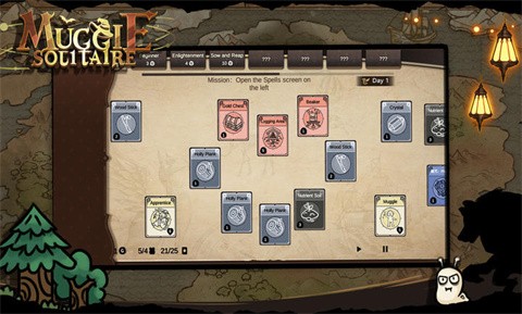 Muggle Solitaire