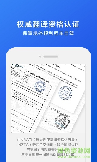 国际驾照认证件