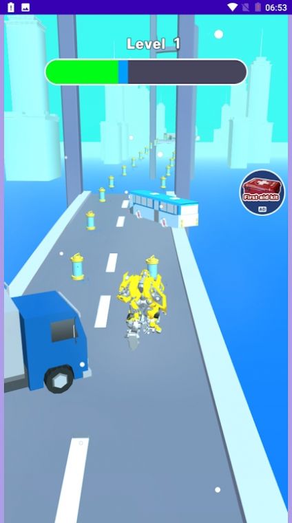 Robot Transform Car Battle