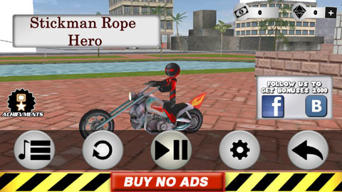 Stickman Rope Hero