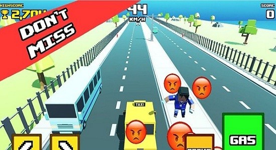 Crazy Road: Taxi Madness