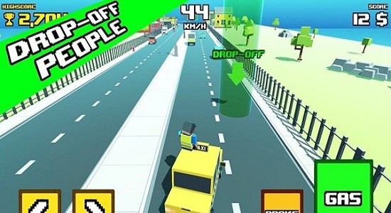 Crazy Road: Taxi Madness