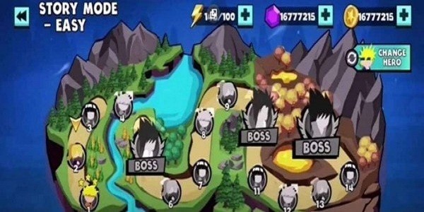 Stickman Ninja Fight