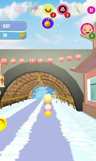 Baby Snow Run Running Game