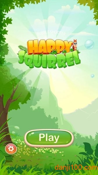 Happy Squirrel Bubble Shooter