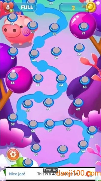 Happy Squirrel Bubble Shooter